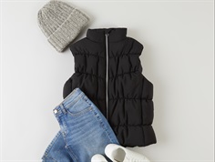 Name It black shiny puffer winter jacket